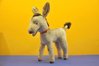 Vintage stuffed animal donkey with open mouth