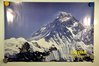 Vintage Royal Nepal Airlines Poster Mount Everest