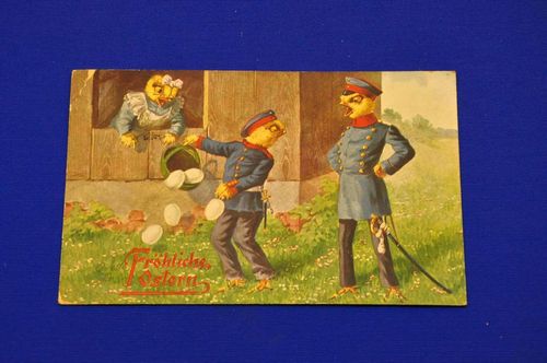 Postkarte Oilette Serie Vaterlandsverteidiger 1911