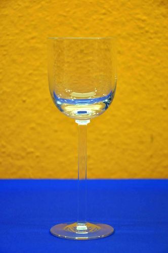 Riedel wine glass square stem 70s