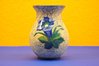 Art Deco Vase Amphora Keramik mit Edelweiß