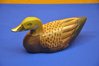 Wooden figure duck deco wood duck pyrography