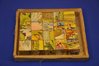 1940s Vintage puzzle game blocks