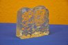 Georgshütte 70s Block Crystal Solifleur Vase