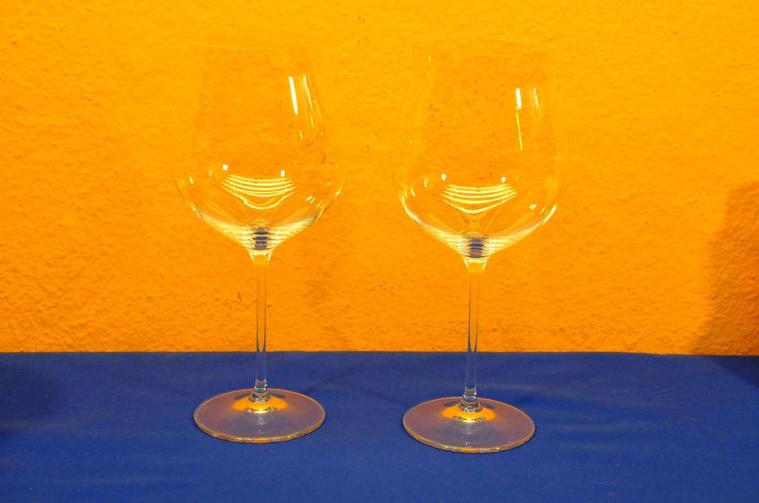 NACHTMANN VIVENDI 24.5 OZ FASHIONABLE RED WINE GLASS GLASSES GERMAN MADE TWO 2 