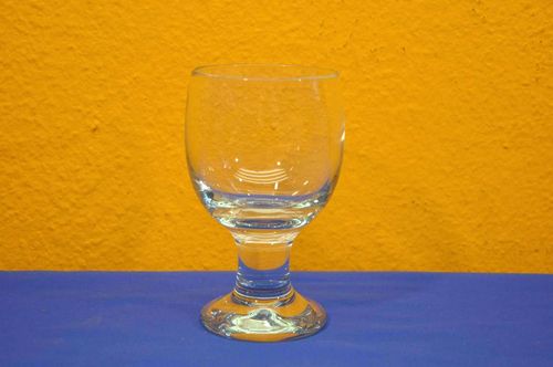 70er Jahre Holmegaard Kroglas Weinglas Pokal