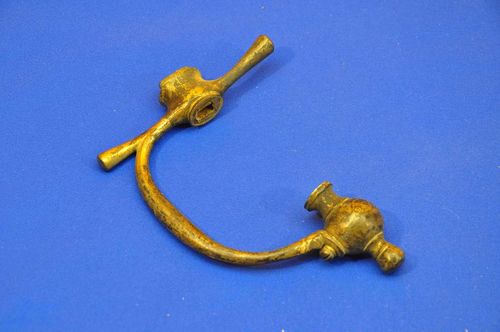 Handle of austrian sword brass bow-bracket around 1900