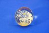 Glass paperweight with Fireworks
