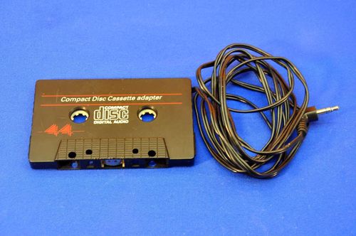 Compact Disc Cassette Adapter with 3.5mm jack