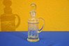 Small Crystal Carafe with Handle and Cut