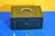 Geldkassette kleiner Tresor in dunkelgrün Goldrand 1890