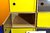 6 Stapelboxen mit Tür Flair Design 3-farbig 70er Jahre