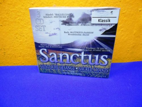 SANCTUS Geistliche Gesänge 3 CD Set