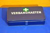 Vintage First aid Box Tin Box in Blue