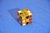 70s Vintage Rubik's Cube Orange with Hearts