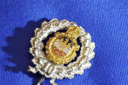 Silver badge of honor BDMA German Empire around 1910