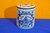 Deckeldose Keramik handbemalt Delft Blau