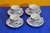 Heinrich Amalienburg Porcelain 4 Mocha Cups