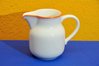 Villeroy & Boch Porcelain jug milk jug red edge