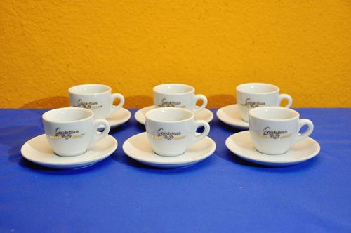 Club House Espresso Tassen Set Gorziana Caffe