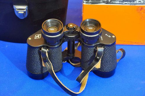 AGFA 8x30 binoculars with bag and original box 1980s