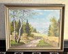 Berge, Landschaft, Erntezeit Gemälde Öl/Leinwand 1960