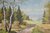 Berge, Landschaft, Erntezeit Gemälde Öl/Leinwand 1960