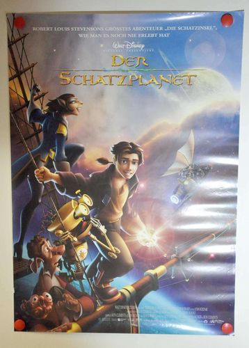 Original German Movie Poster 2002 Der Schatzplanet