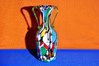 Murano handle vase multicolor handmade around 1970s