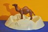 Camel Aschenbecher mit Kamel 50er Jahre Reklame