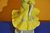 Goldscheider Majolika Figur Tänzerin 4235 gelbes Kleid