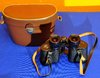 AGFA 8x30 binoculars with leather case around 1960s