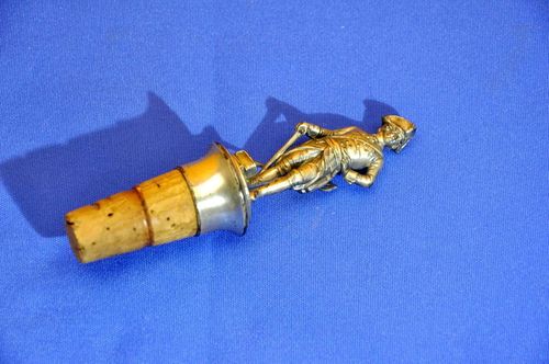 Decorative bottle cork WMF silver-plated Friedrich II