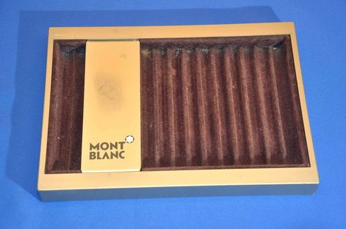 Montblanc Display Schreibgeräte Tablett für 12 Stifte