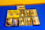 11 old music cassettes Thats BASF AGFA, recorded
