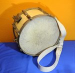 Old Marching Drum with Carrying Strap