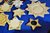 Christmas Decoration Set 14 Pieces Star Tealight Holder