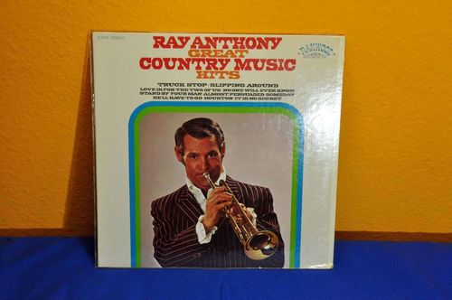 Ray Anthony Great Country Music Hits Vinyl R. 8059