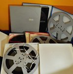 4 tapes + 1 empty reel TDK Revox Sony with boxes