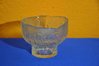 Ice glass bowl Tealight holder 1970s design