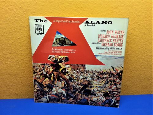 The Alamo Soundtrack in Todd-AO Vinyl CBS BPG 62048