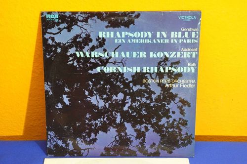 LP Warschauer Konzert Rhapsody in Blue Vinyl VICS 1308