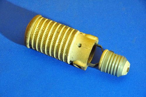 Heizlampe Spiralheizung Lampenfassung E27 um 1930er