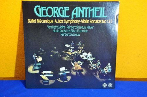 George Antheil Ballet Mècanique A Jazz Symphony LP