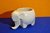 Blumentopf Porzellan süßer Elefant in Weiß