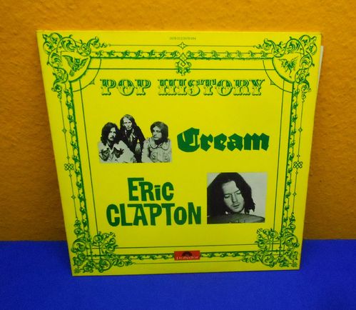Eric Clapton Cream Pop History Vinyl Polydor 2 LP