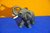 2 Elefanten Tierfiguren Set Keramik Wohn-Deko