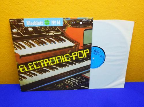 Electronic-Pop Vinyl Kleeblatt No 14 Amiga 1985 LP