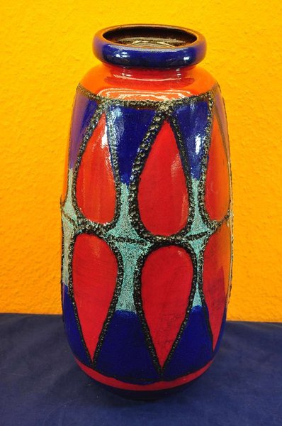 Bodenvase Lavaglasur von Bay Keramik um 1960\\n\\n24.06.2014 13:27