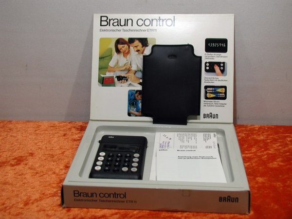 Taschenrechner von Braun noch Originalverpackt, vintage\\n\\n29.05.2014 15:06